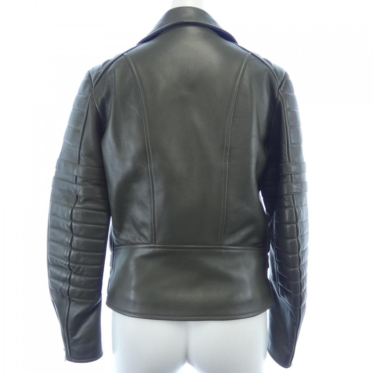 セリーヌ CELINE 2 5I90/4533 レザーライダースジャケット