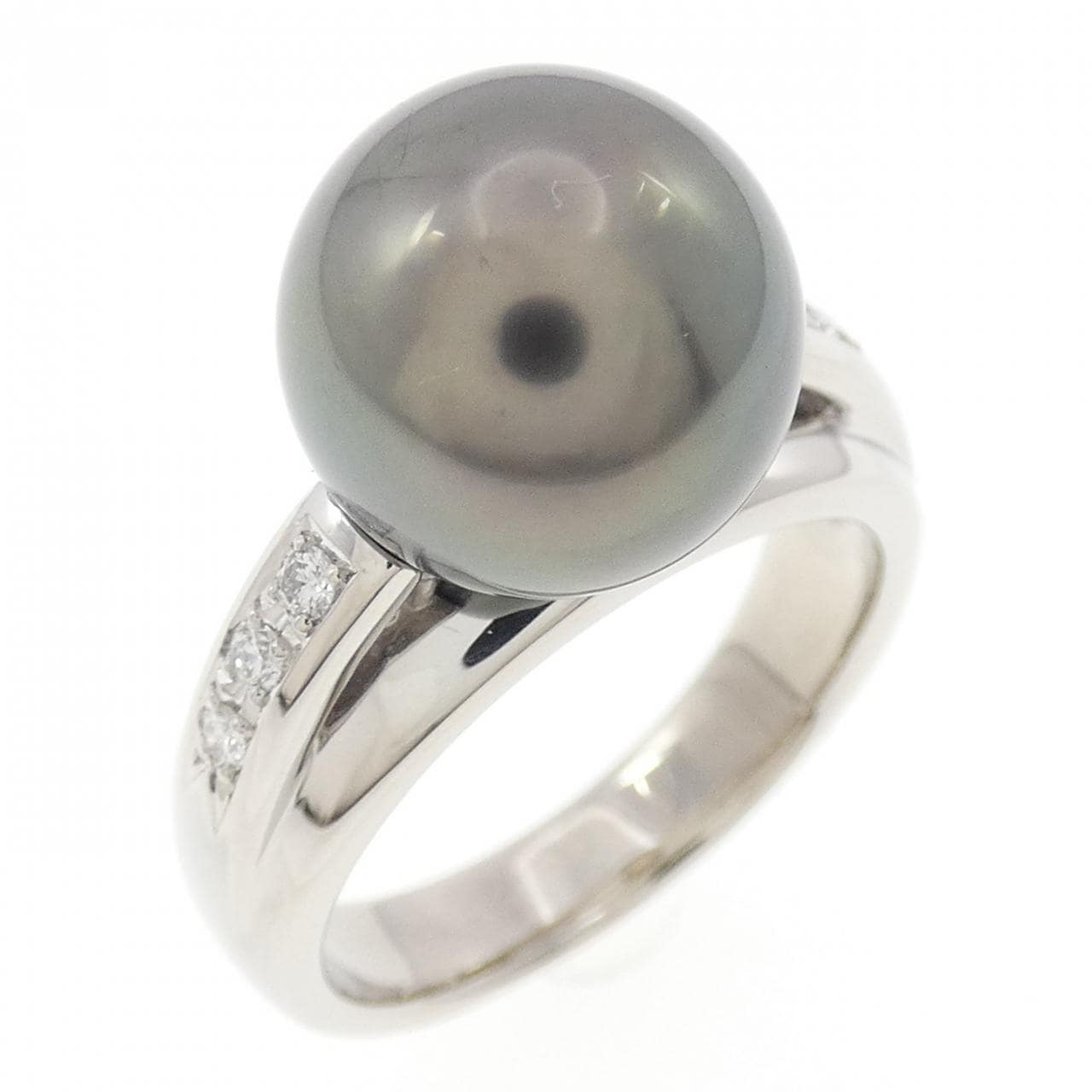 タサキ 黒蝶パール リング 10.6mm