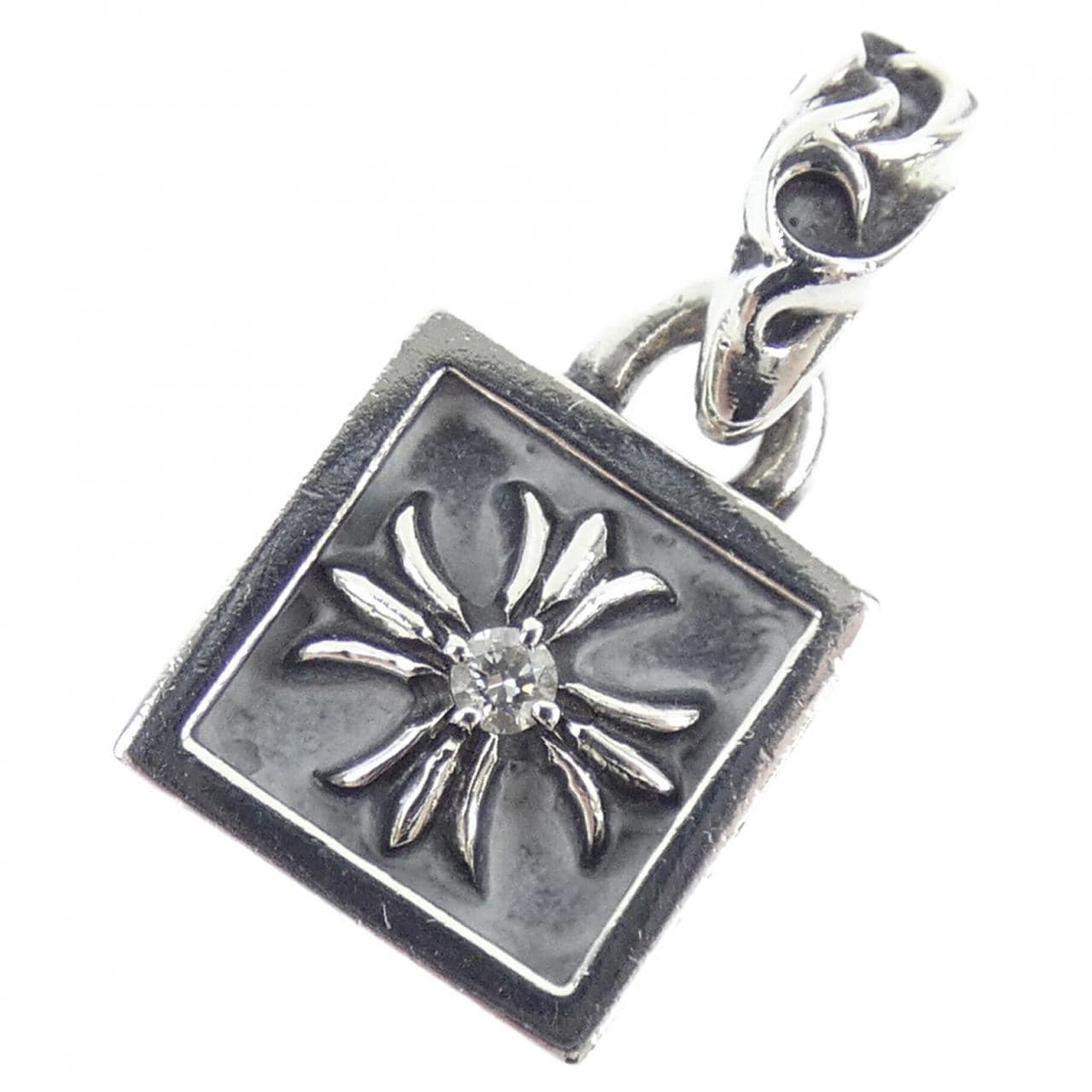 クロムハーツ CHROME HEARTS FRMD CH PLS DIA 2362 304 1300 9100 ペンダント