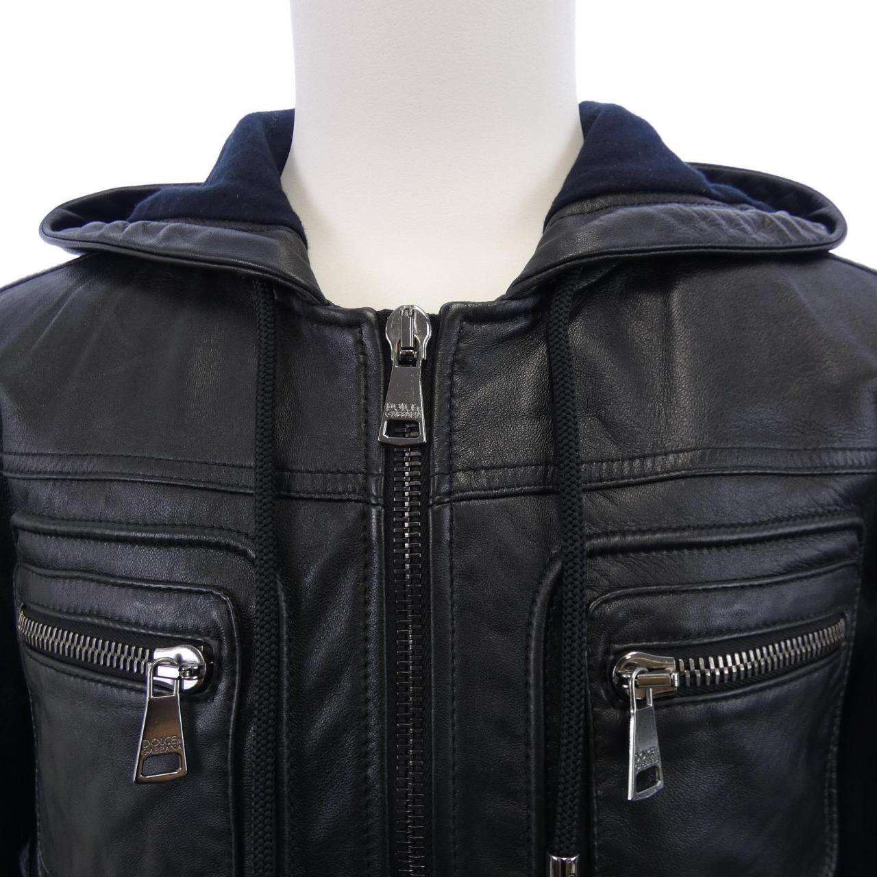 ドルチェアンドガッバーナ DOLCE&GABBANA G9E67L レザージャケット