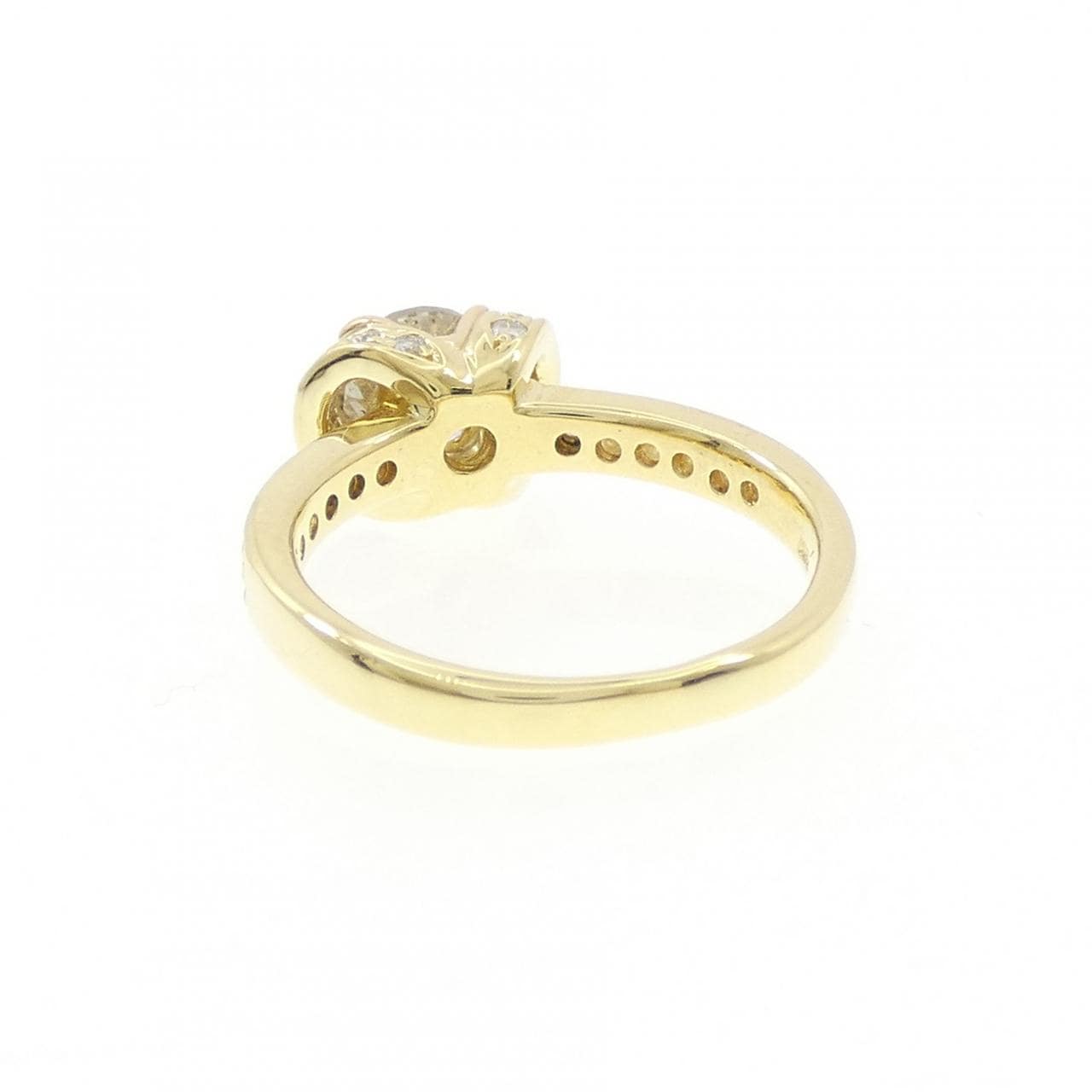 K18YG ダイヤモンド リング 1.152CT