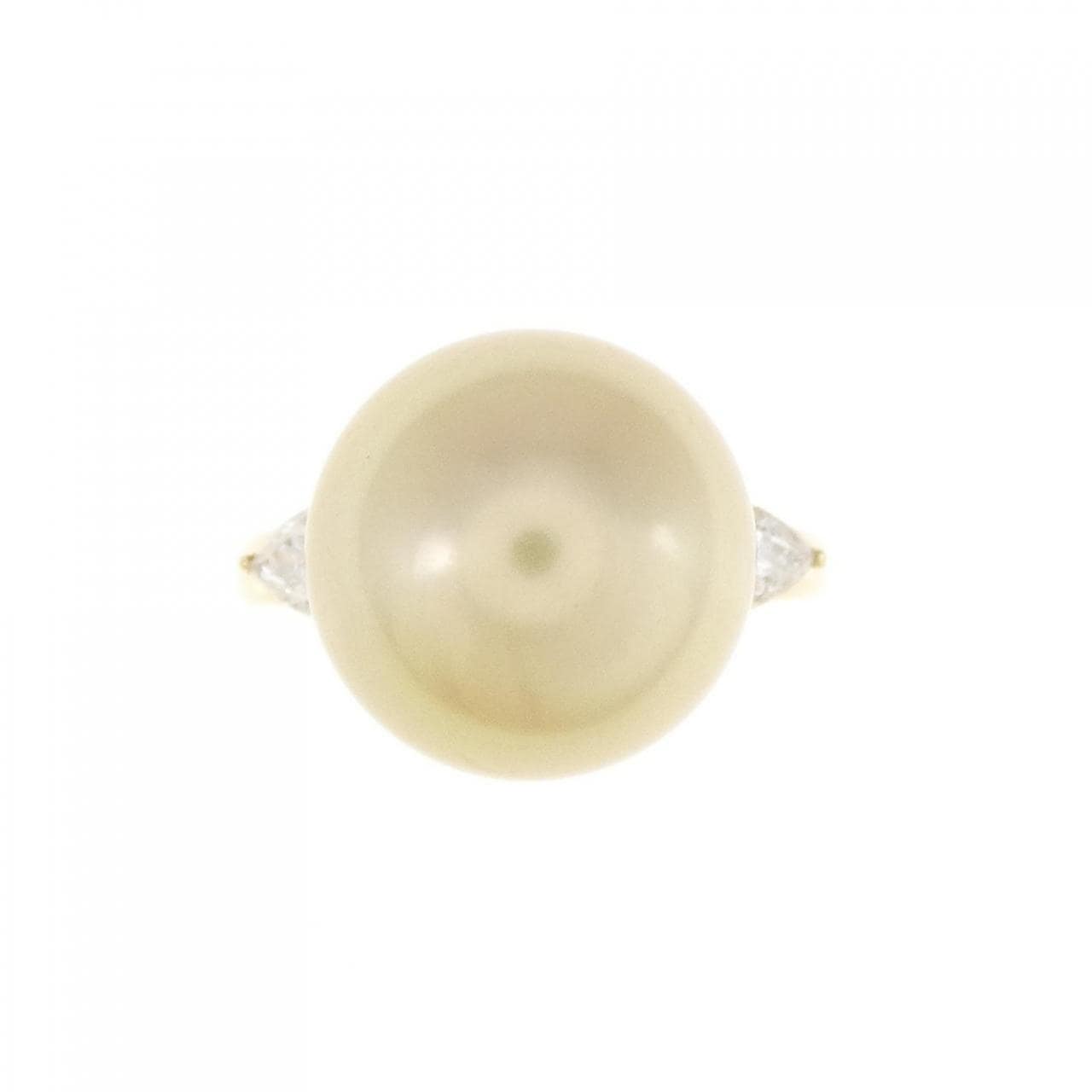 Tasaki White Butterfly Pearl ring 12.2mm
