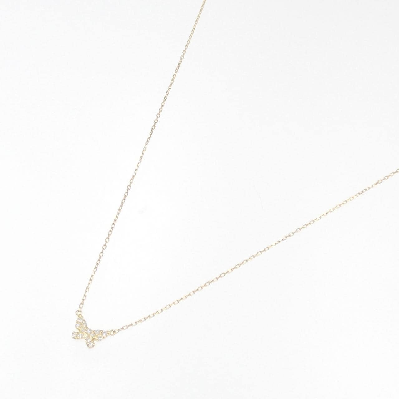 アーカー バタフライ ネックレス 0.06CT