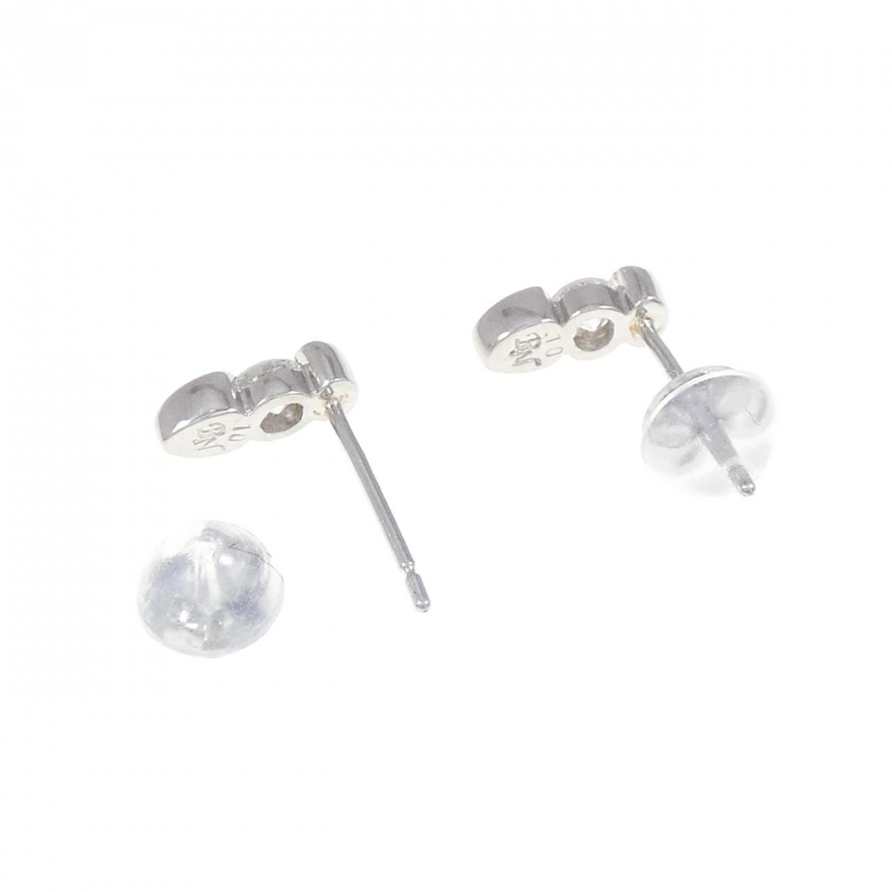 PT ダイヤモンド ピアス 0.20CT