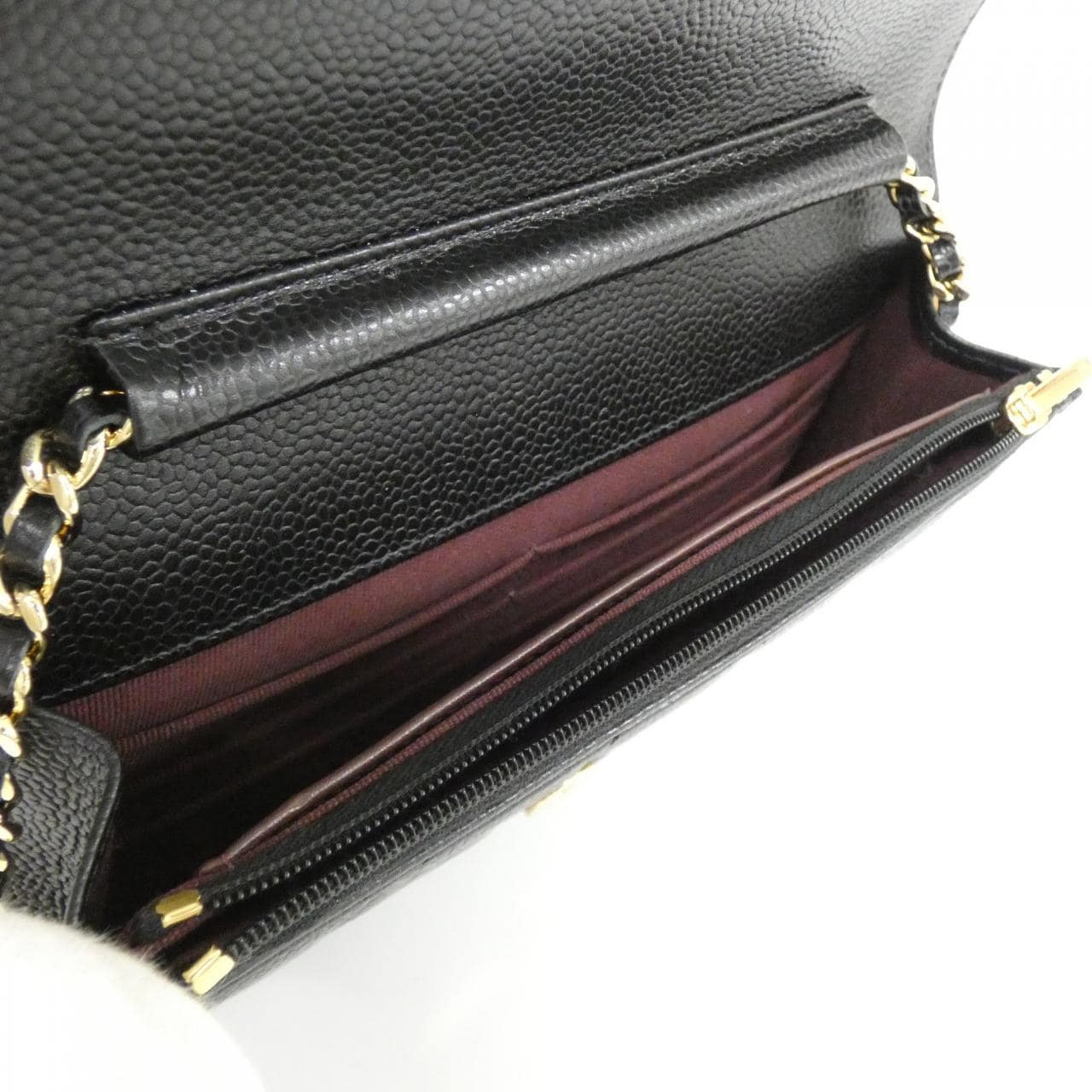 シャネル タイムレスクラシック ライン AP0250 チェーンウォレット