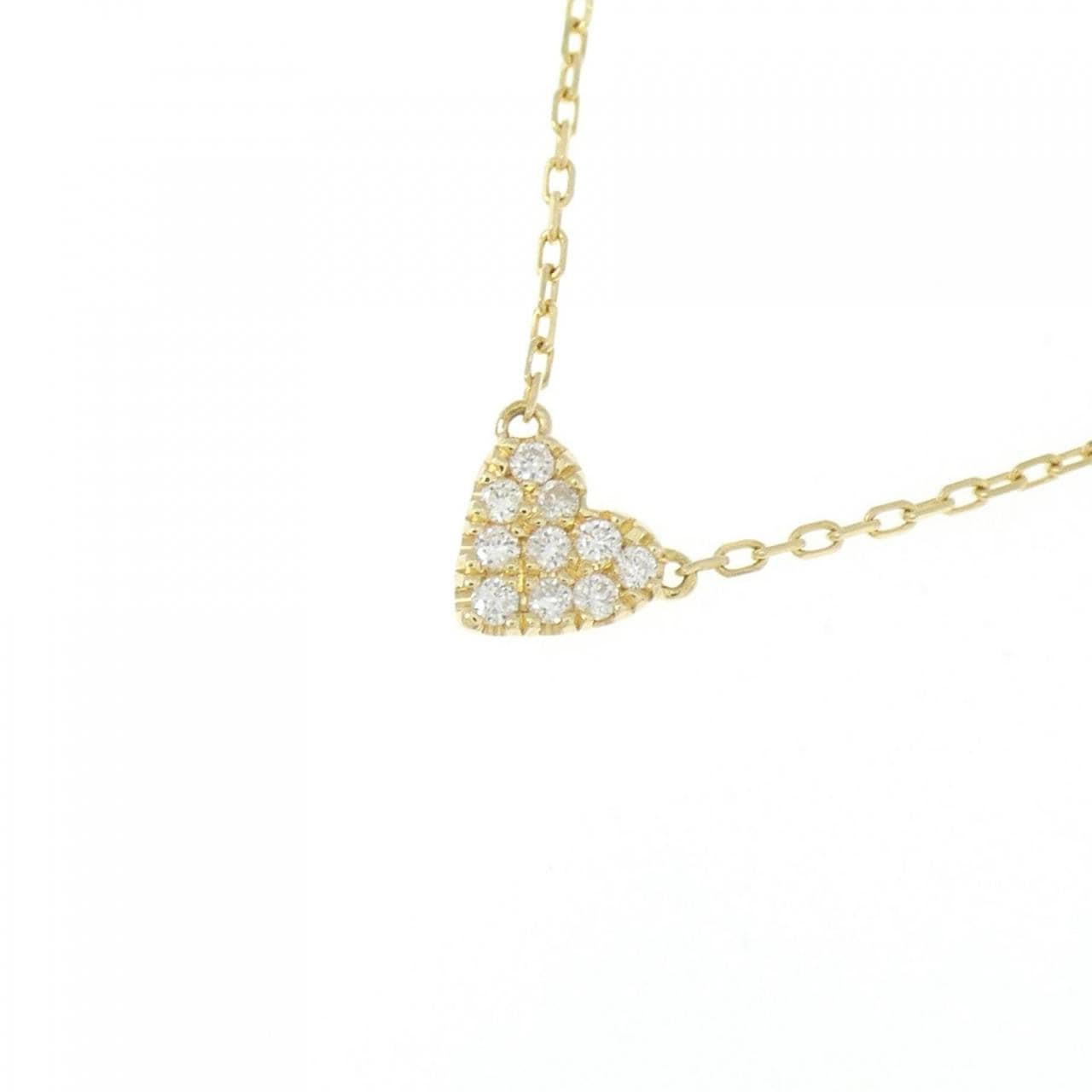 AHKAH米粒钻项链0.06CT