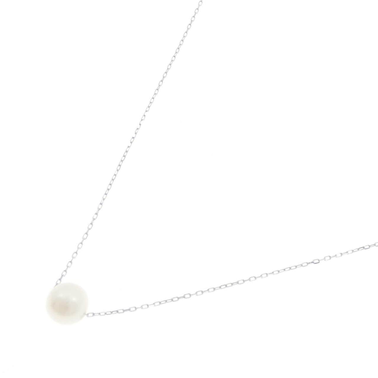 K10WG freshwater pearl necklace 5.9mm