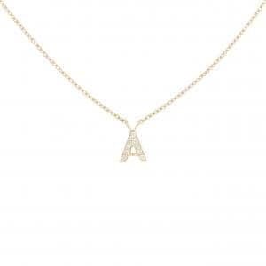 スタージュエリー イニシャル ダイヤモンド ネックレス 0.04CT