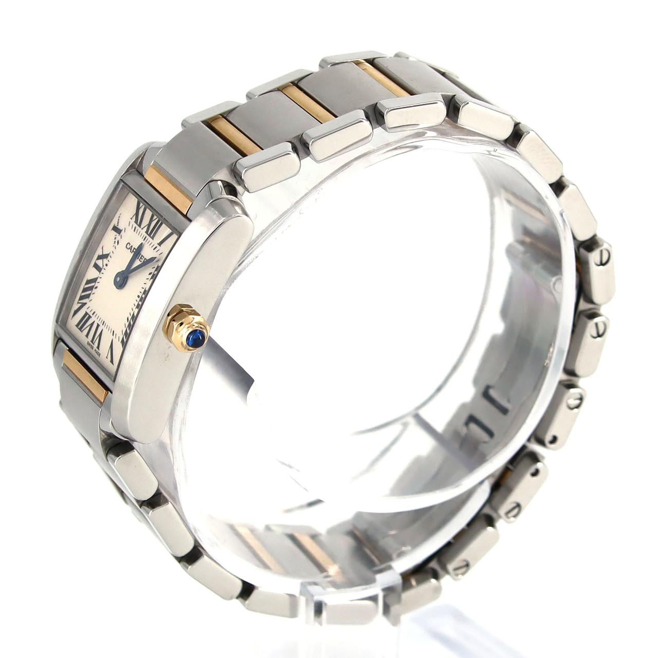 Cartier Tank Francaise SM two tone W51007Q4 SSxYG Quartz