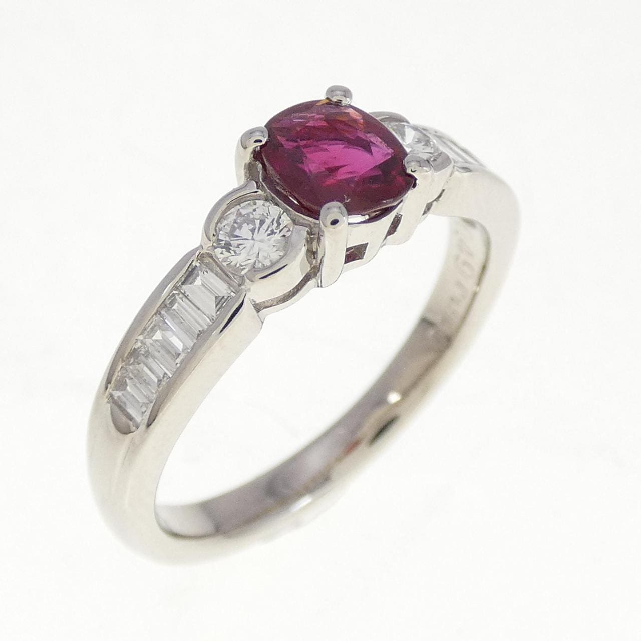 PT ルビー リング 0.49CT