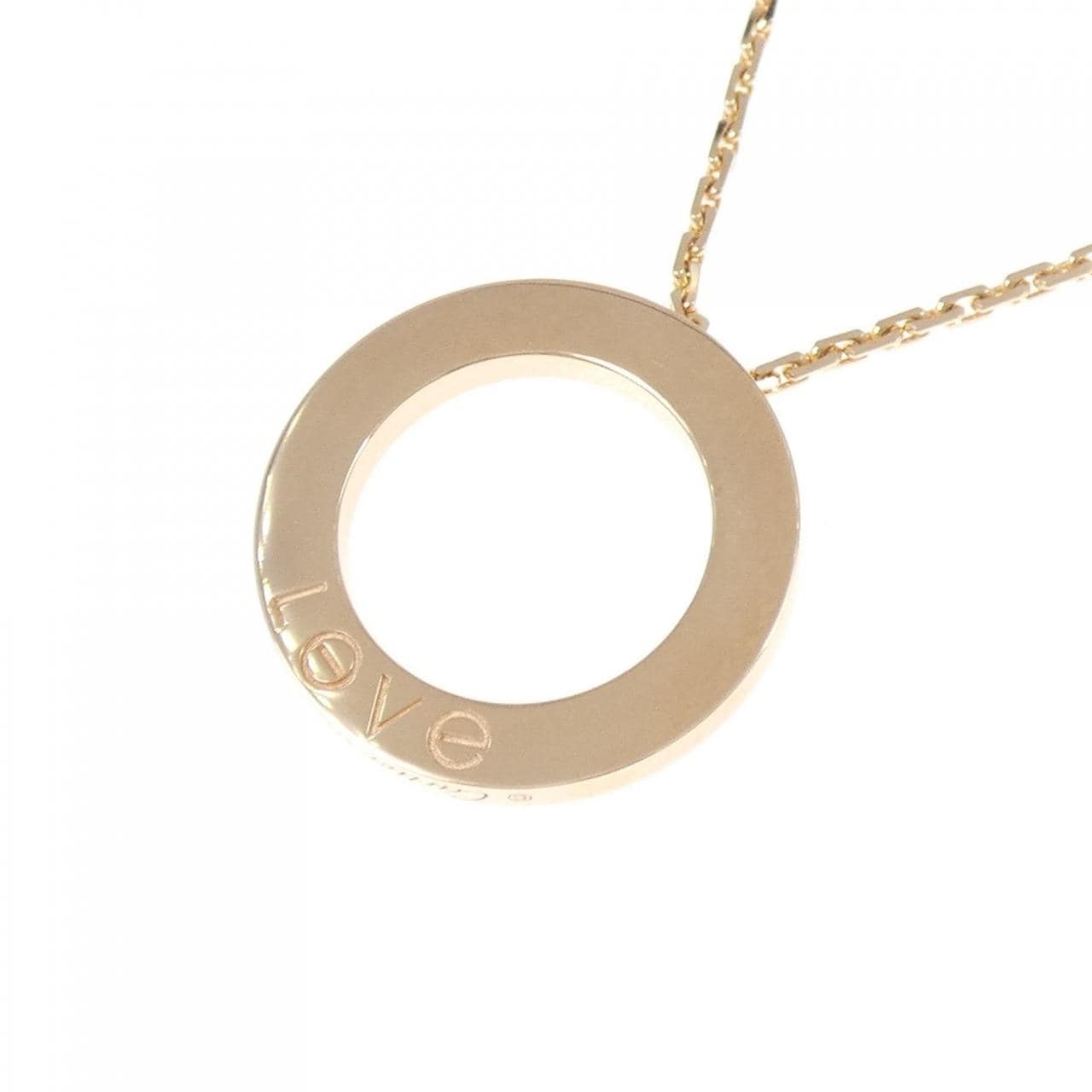 カルティエ ラブネックレス ハーフダイヤ ネックレス