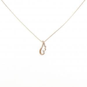 K18PG ダイヤモンド ネックレス 0.02CT