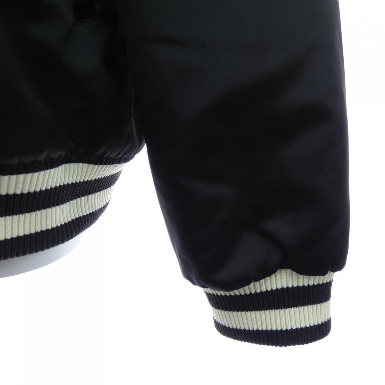 ルイヴィトン LOUIS VUITTON エンブロイダードナイロンベースボールブルゾン HQB71EGPD スタジャン