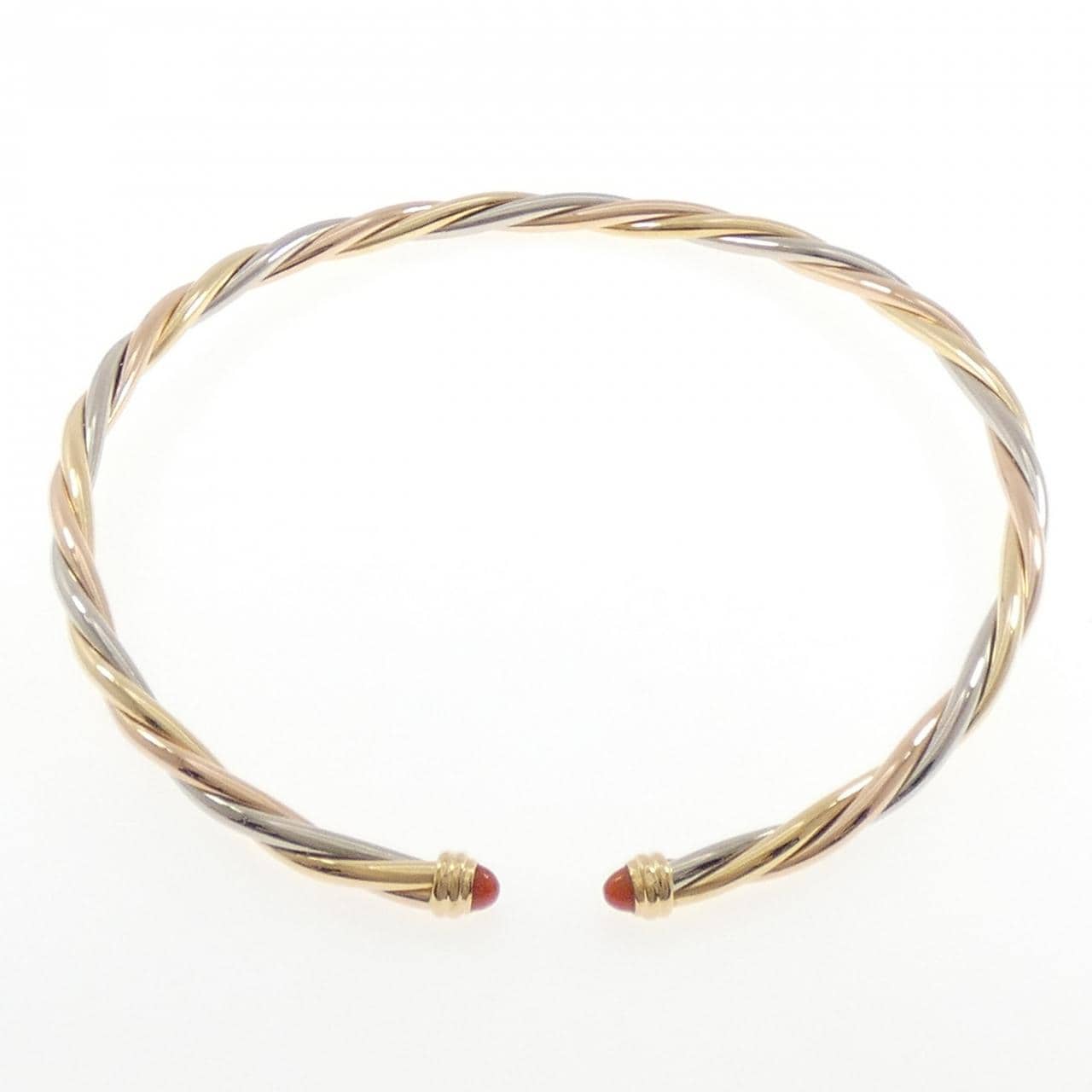 カルティエ サンゴ ネックレス