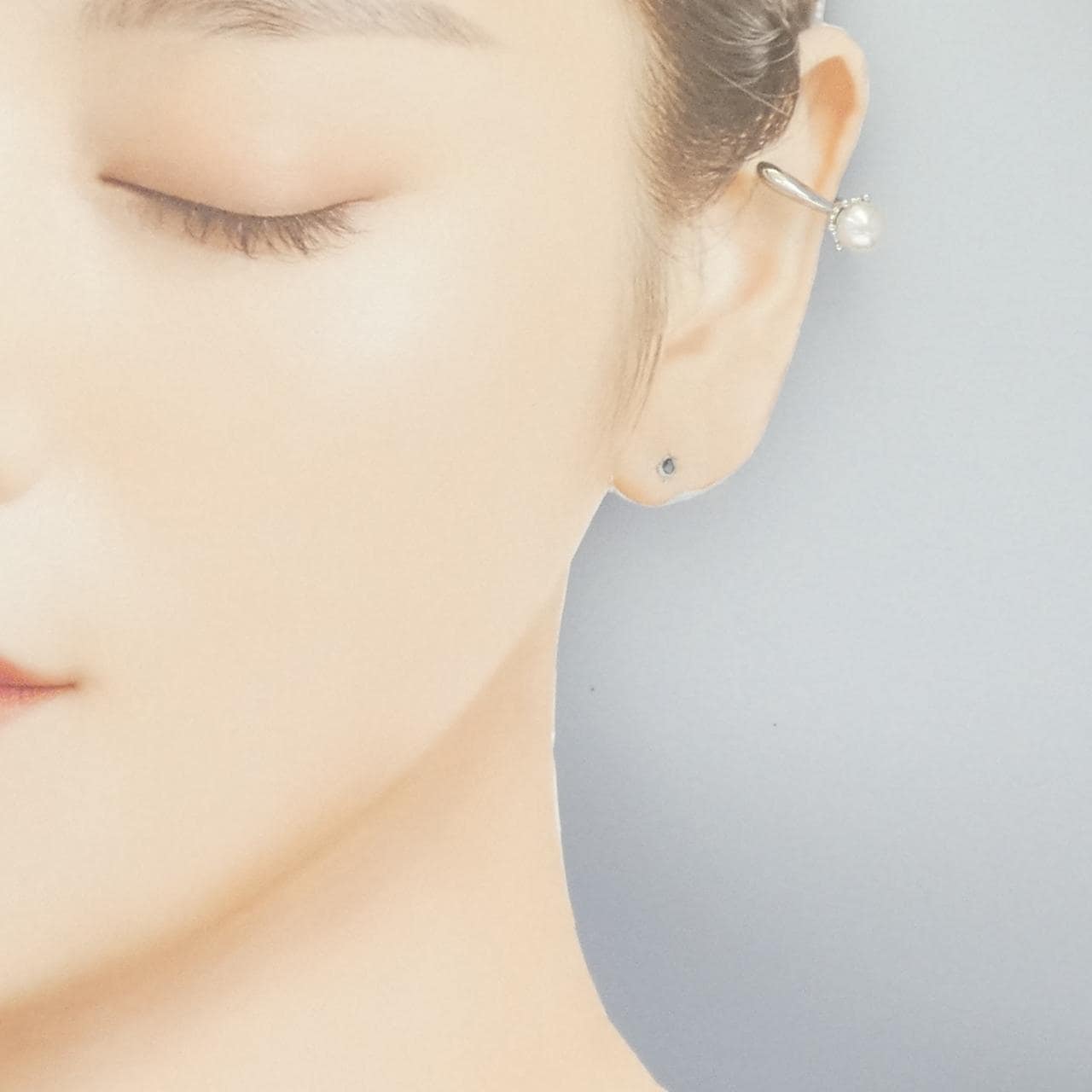 ミキモト アコヤパール イヤーカフ 6.7mm 片耳