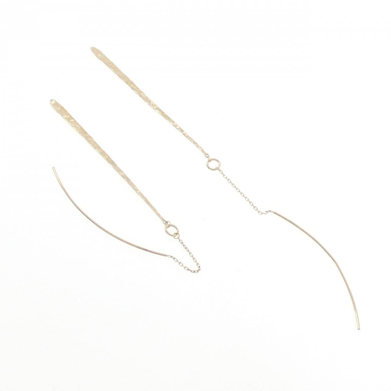 アガット K10YG ピアス