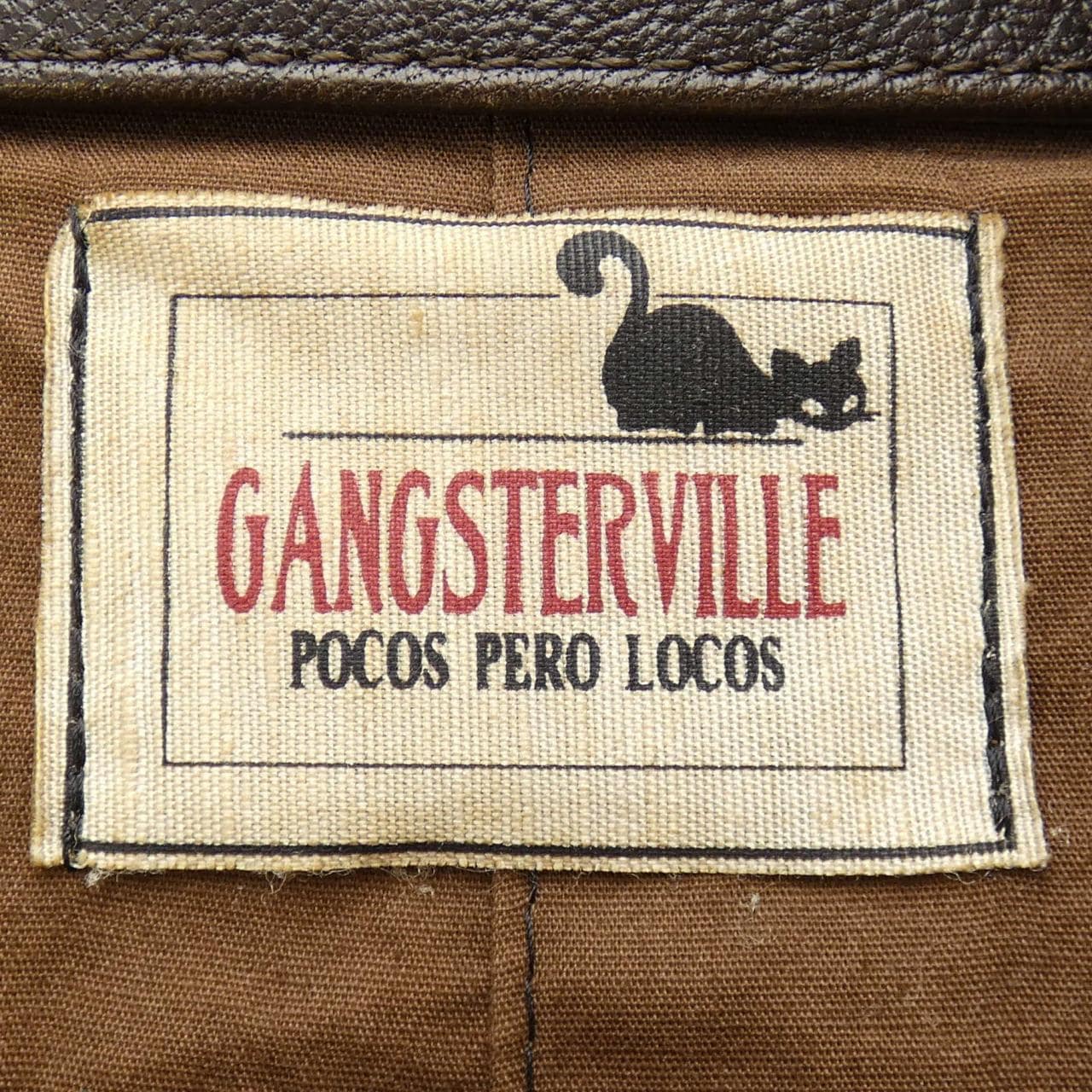 GANGSTERVILLE GANGSTERVILLE leather jacket