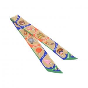 エルメス FUNNY ICE CREAM ツイリー 064109S スカーフ