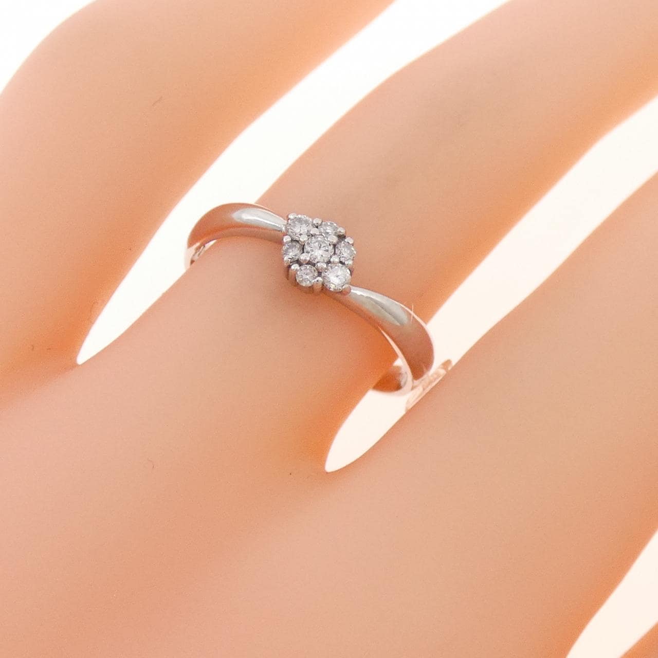 PT900 ダイヤモンド リング 0.10CT