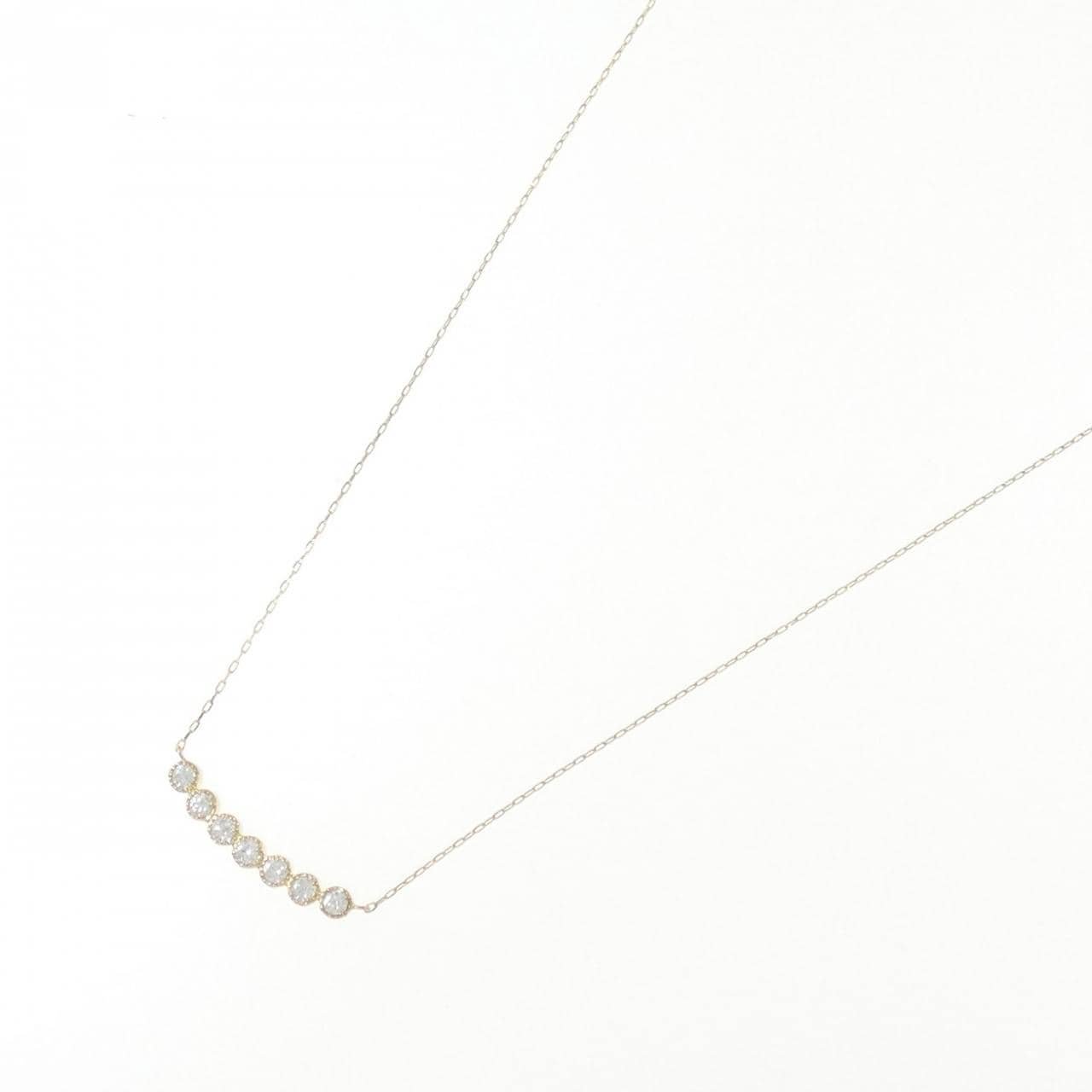 [Remake] K18YG Diamond necklace 0.20CT