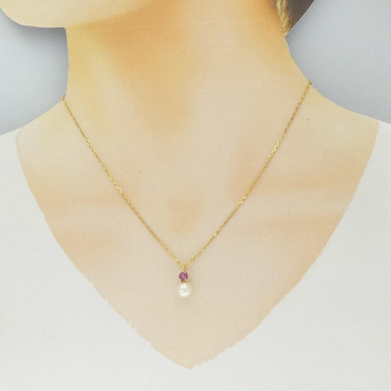 タサキ アコヤパール ネックレス 7.2mm