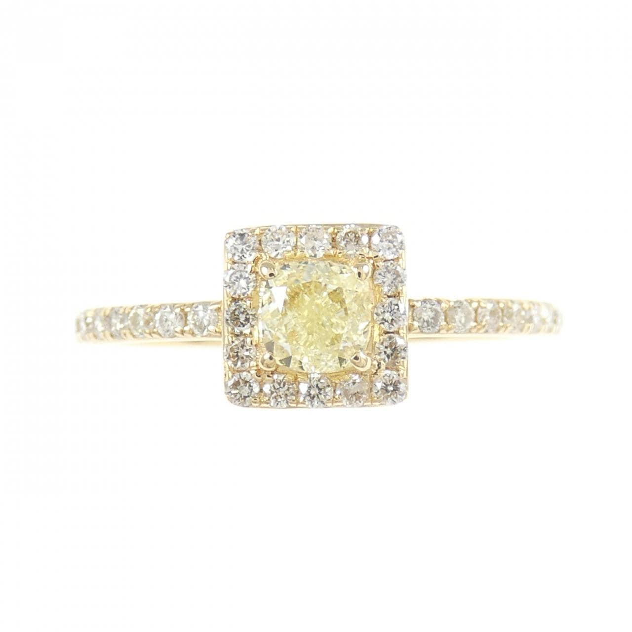 K18YG ダイヤモンド リング 0.40CT