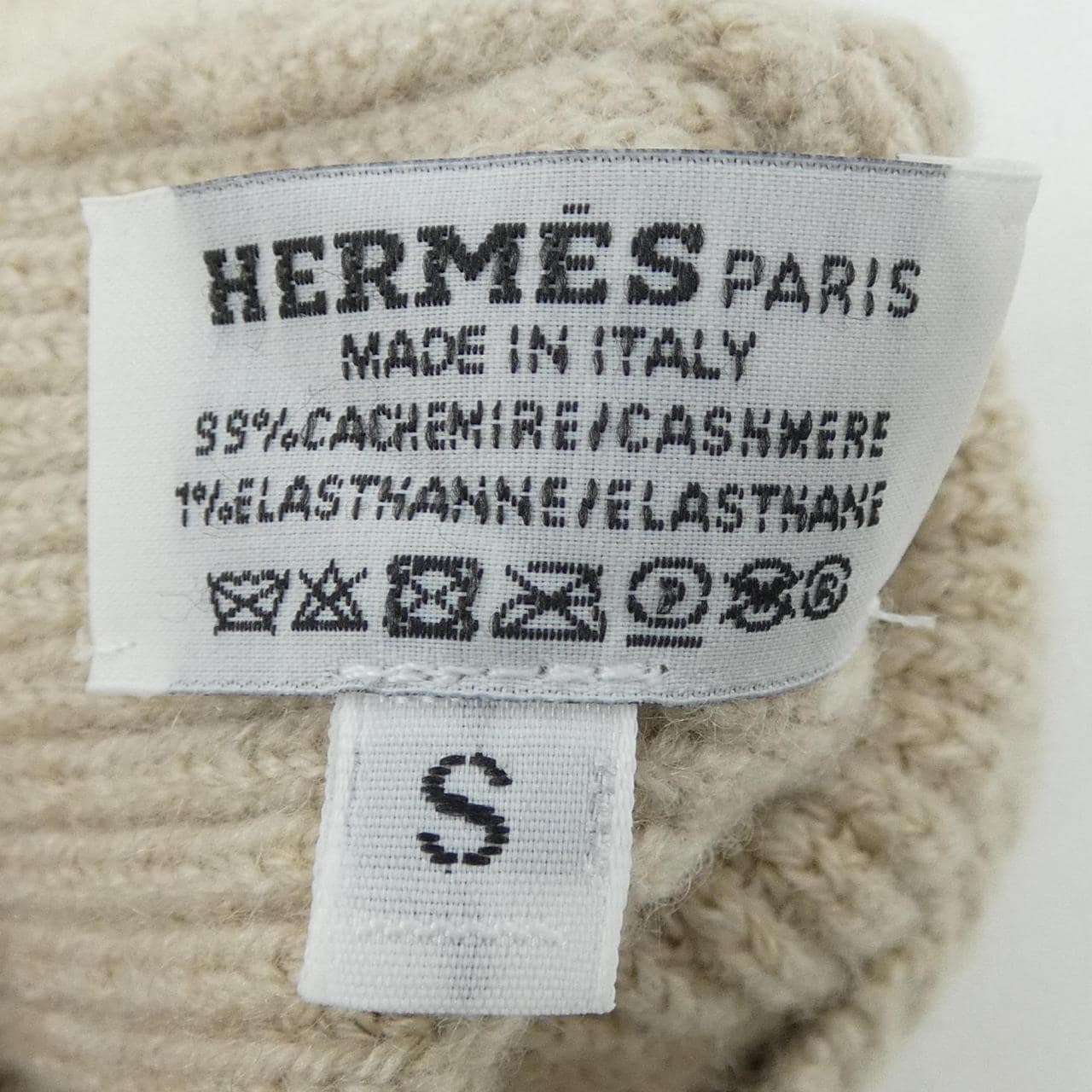 エルメス HERMES ヘヴン HEAVEN シェーヌダンクル H232006G GLOVE
