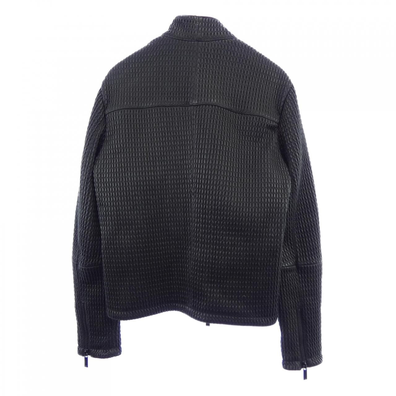 エンポリオアルマーニ EMPORIO ARMANI レザーライダースジャケット