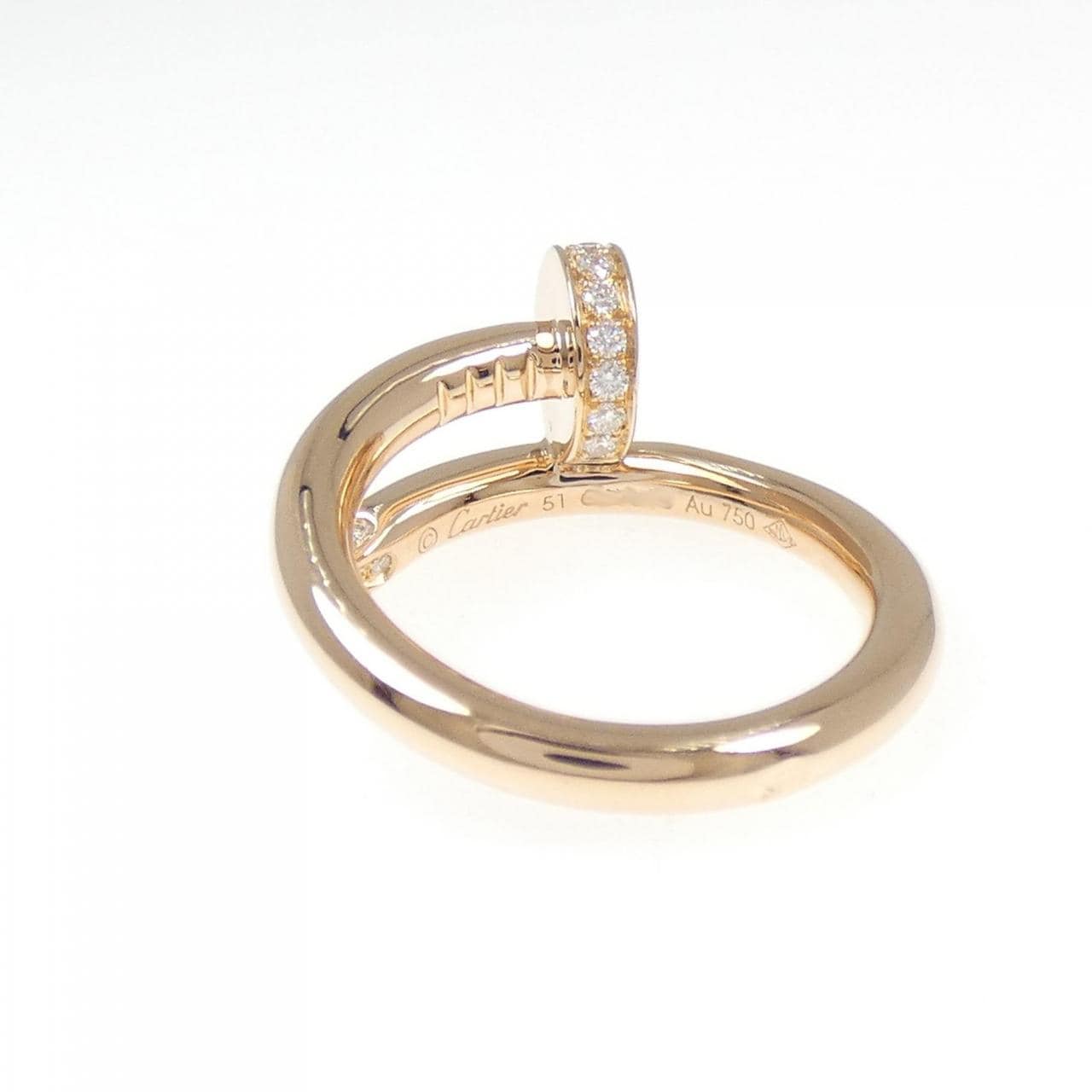 カルティエ ジュスト アン クル リング