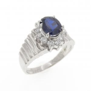 PT900 サファイヤ リング 1.17CT