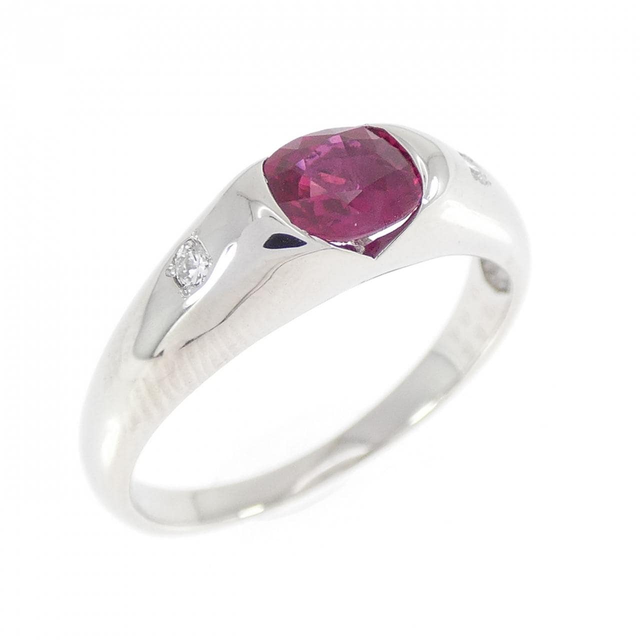 PT900 ルビー リング 0.66CT
