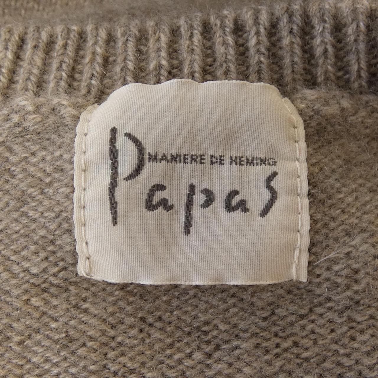 パパス Papas D0484KSW006 ニット