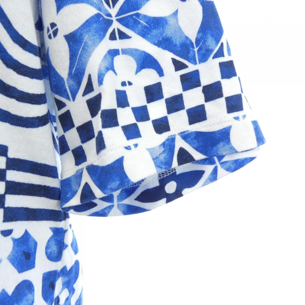 ルイヴィトン LOUIS VUITTON モノグラムタイルプリントTシャツドレス FPJD08EEV カットワンピース