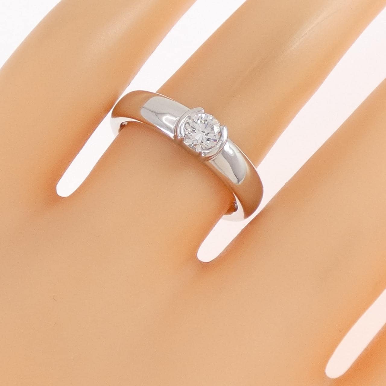 ティファニー ドッツ リング 0.32CT G VVS2