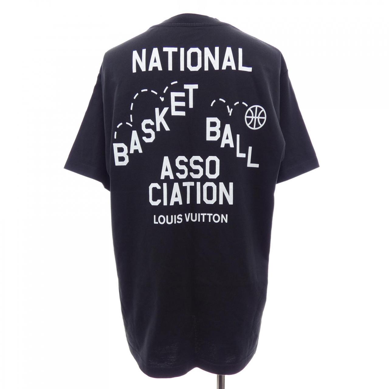 ルイヴィトン LOUIS VUITTON NBAフロント&バックプリントTシャツ HLY10WNPG Tシャツ