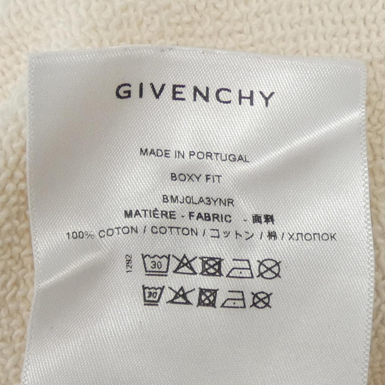 ジバンシー GIVENCHY BMJ0LA3YNR パーカー