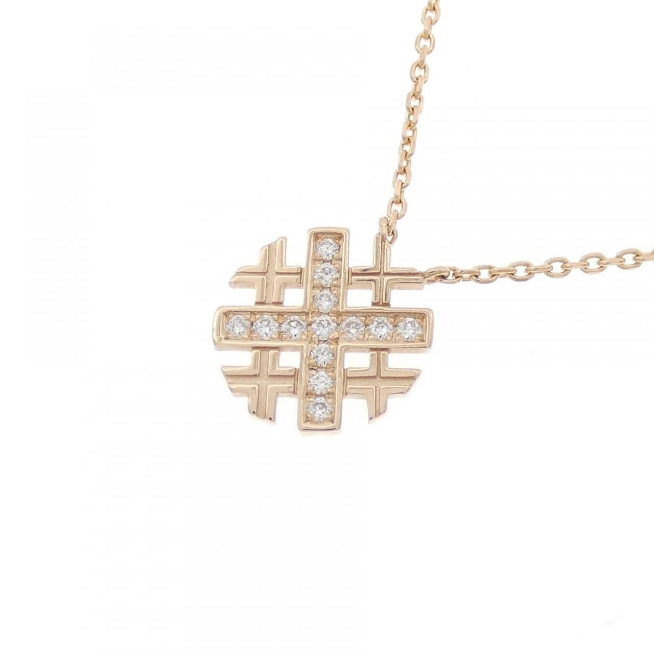 ニワカ ダイヤモンド ネックレス 0.06CT