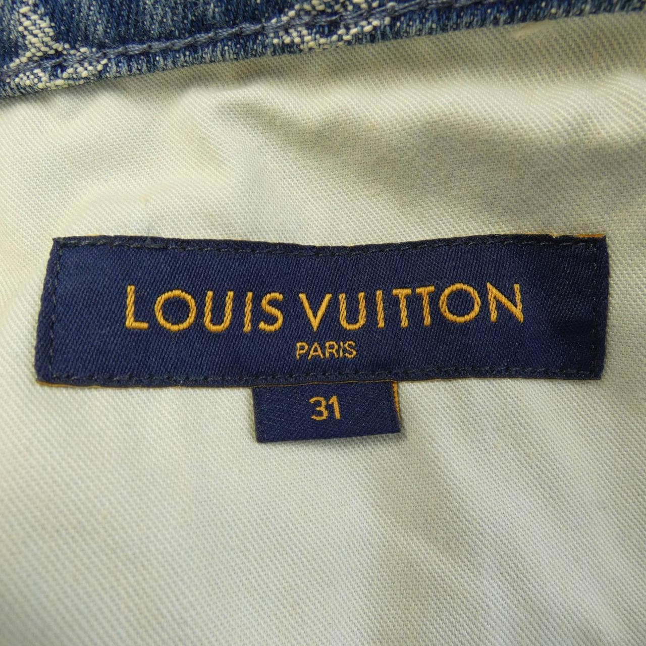 ルイヴィトン LOUIS VUITTON モノグラムパッチワークデニムパンツ HMD16WUZD NIGO ジーンズ