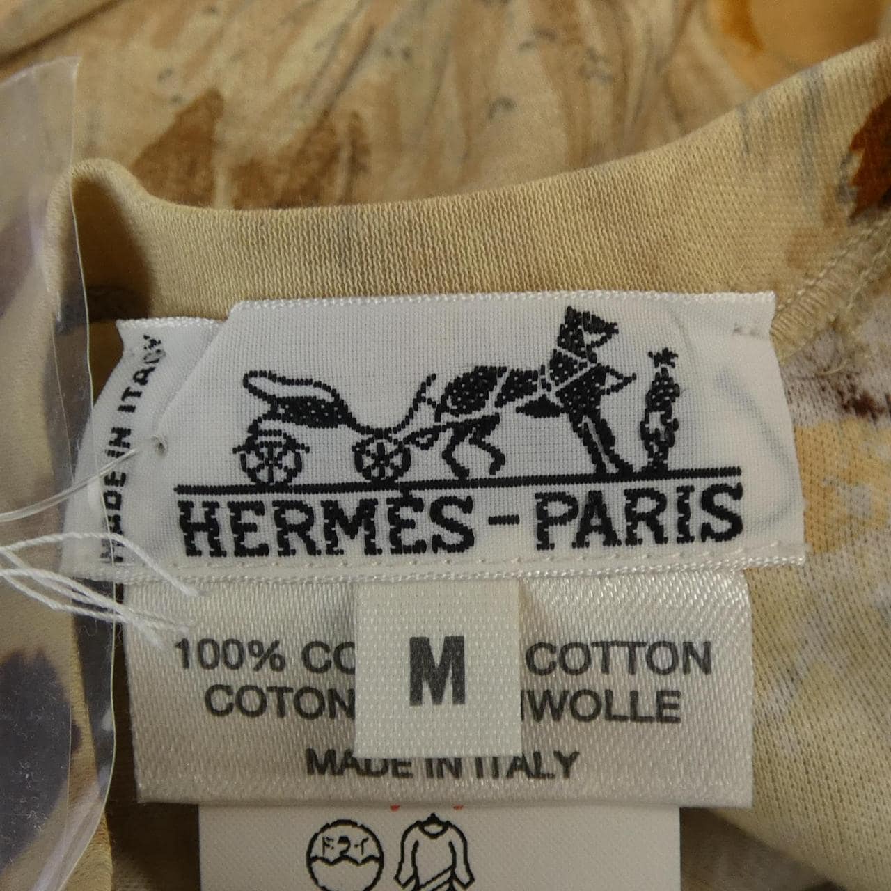 【ヴィンテージ】エルメス HERMES LIONS DANS LA SAVANE Tシャツ
