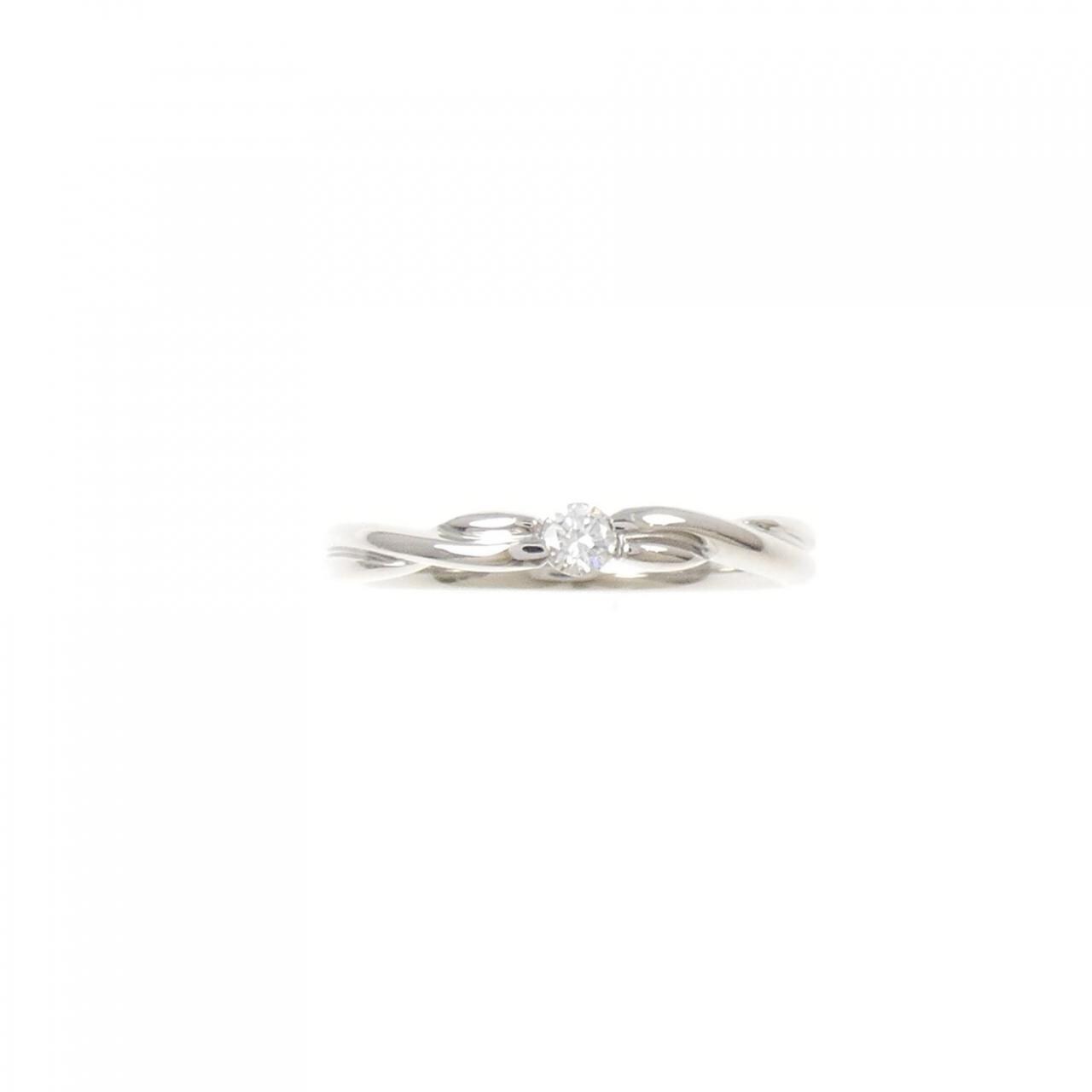 PT900 ダイヤモンド リング 0.10CT