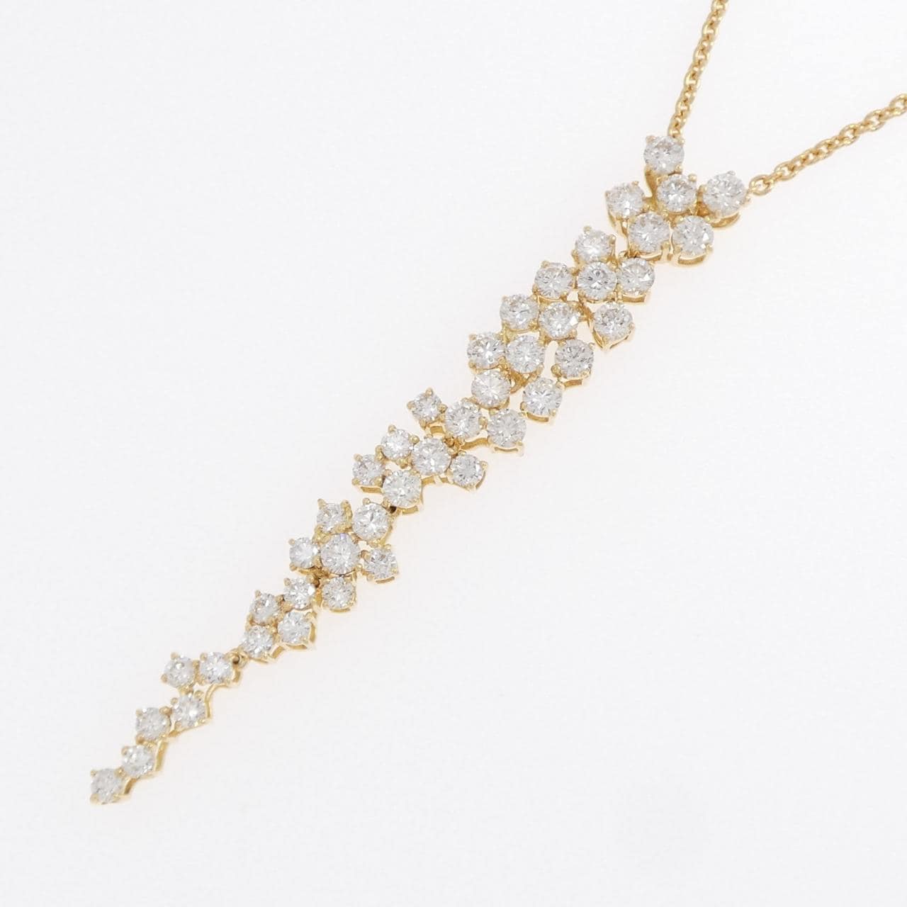 K18YG ダイヤモンド ネックレス 3.00CT