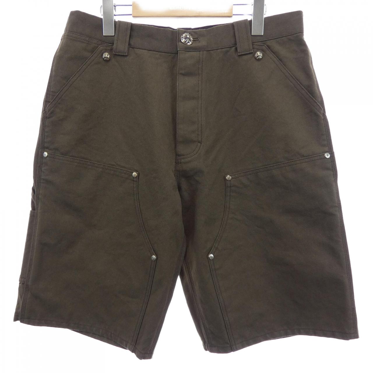 クロムハーツ CHROME HEARTS セメタリークロスパッチ ダブルニー 410180071******A80 ショートパンツ