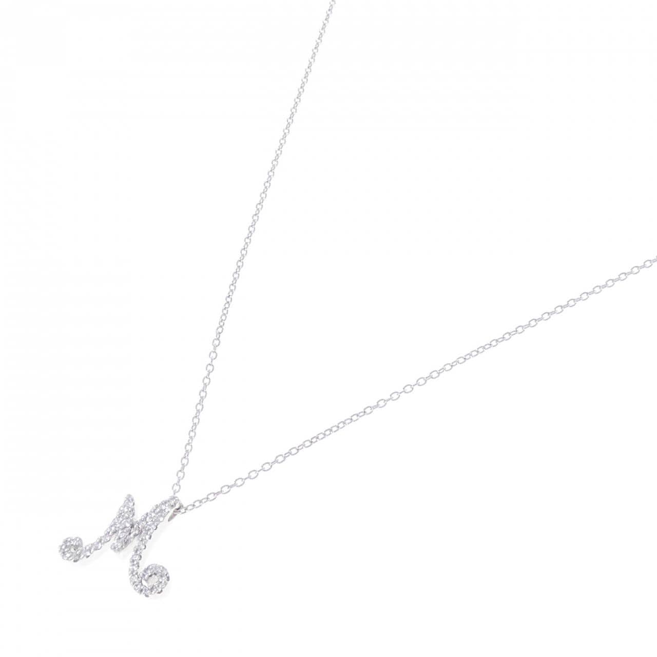 ポンテヴェキオ イニシャル ネックレス 0.16CT