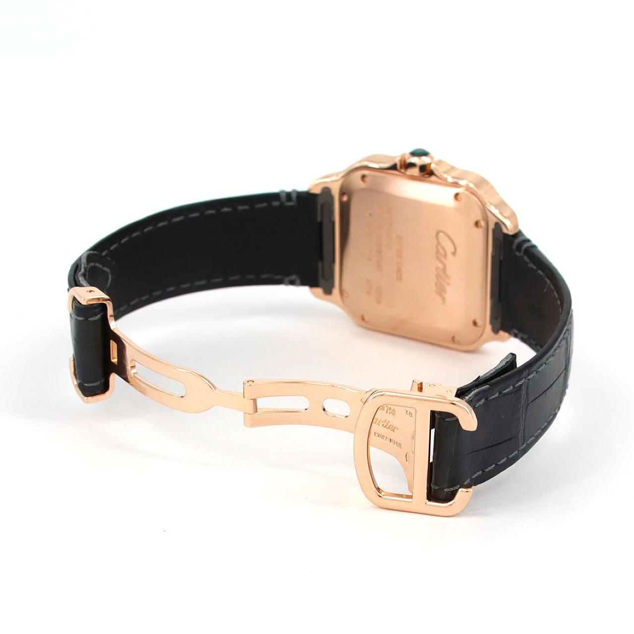 カルティエ サントス･ドゥ･カルティエMM PG WGSA0012 PG･RG 自動巻