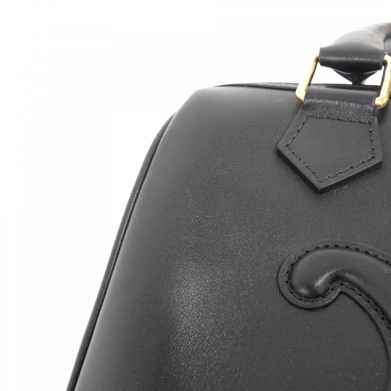 セリーヌ スモール ボストン キュイル トリオンフ 197583DU3 ボストンバッグ