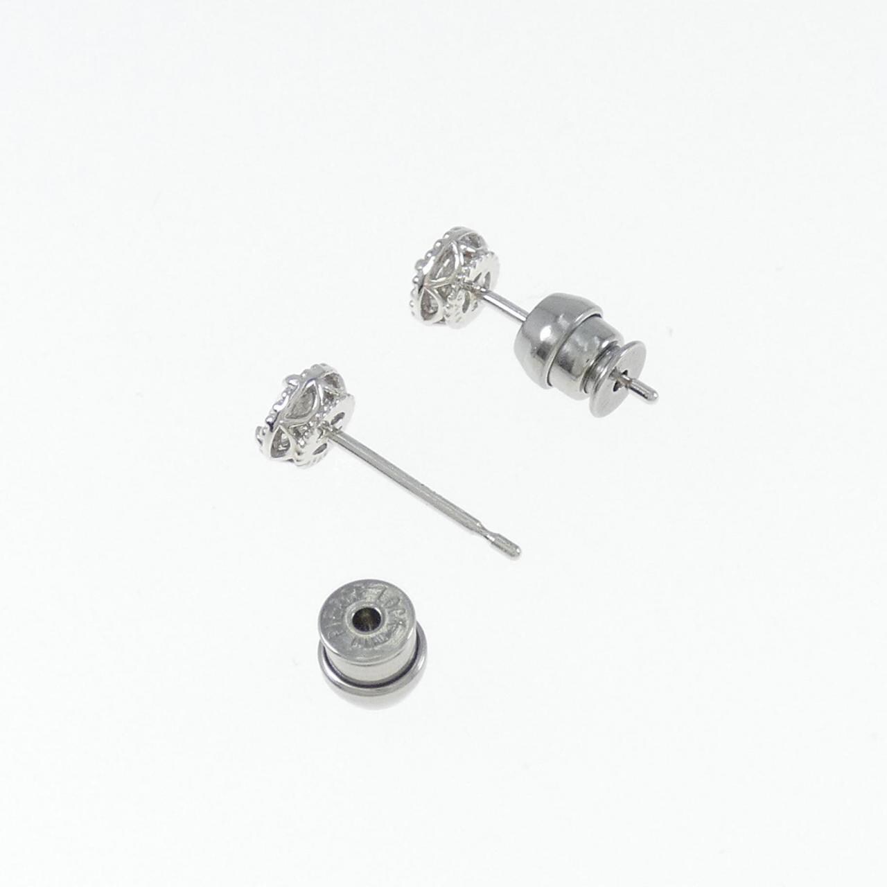 リメイク】PT/ST ダイヤモンド ピアス 0.216CT 0.236CT D VS1 Good www