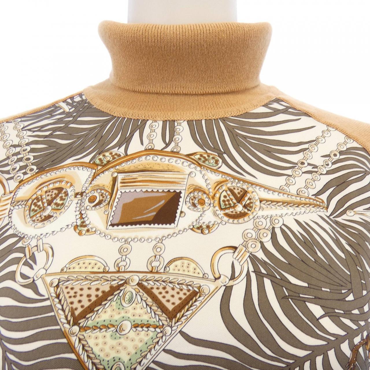 【ヴィンテージ】エルメス HERMES TERRES PRESCIEUES ツイルレーヌ. ニット