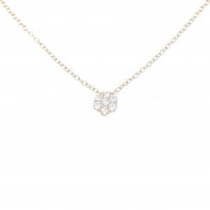 ポンテヴェキオ フラワー ネックレス 0.14CT