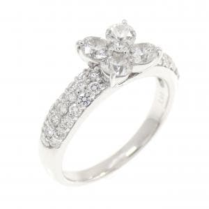 ポンテヴェキオ フラワー ダイヤモンド リング 1.01CT