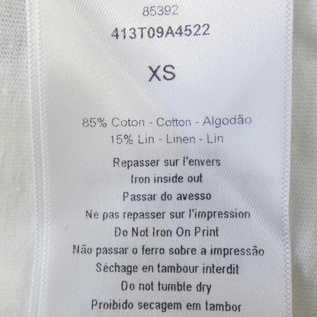 クリスチャンディオール CHRISTIAN DIOR 413T09A4522 Tシャツ